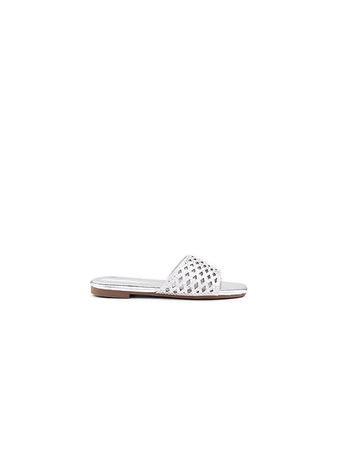 Cuple Girls Embellished Flat Slides